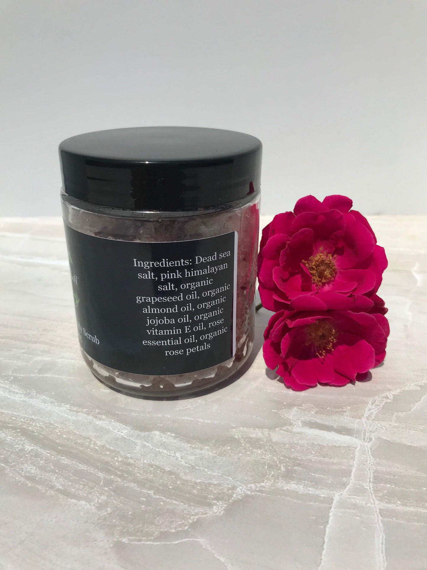 Rose Salt Body Scrub
